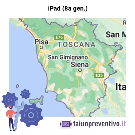 Centri assistenza Apple iPad (8a gen.) in Toscana