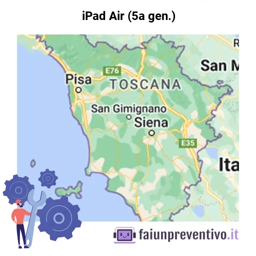 Centri assistenza Apple iPad Air (5a gen.) in Toscana