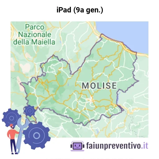 Centri assistenza Apple iPad (9a gen.) in Molise