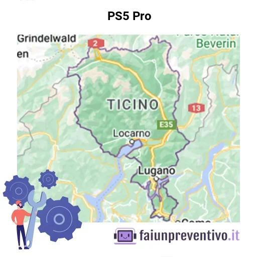 Centri assistenza Sony PS5 Pro in Canton Ticino