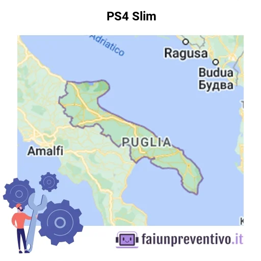Centri assistenza Sony PS4 Slim in Puglia