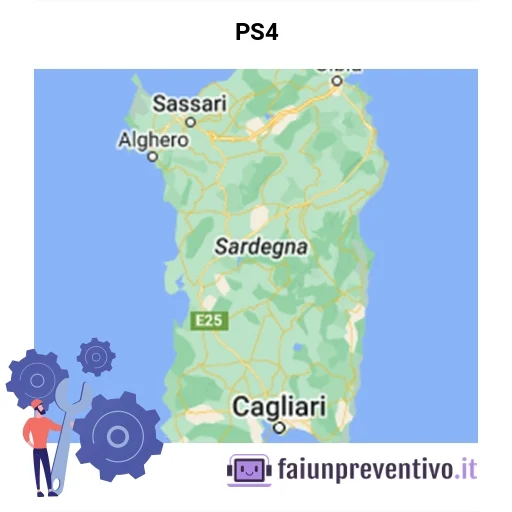 Centri assistenza Sony PS4 in Sardegna