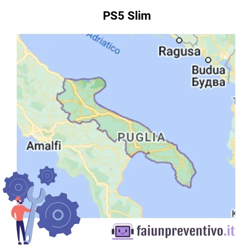 Centri assistenza Sony PS5 Slim in Puglia