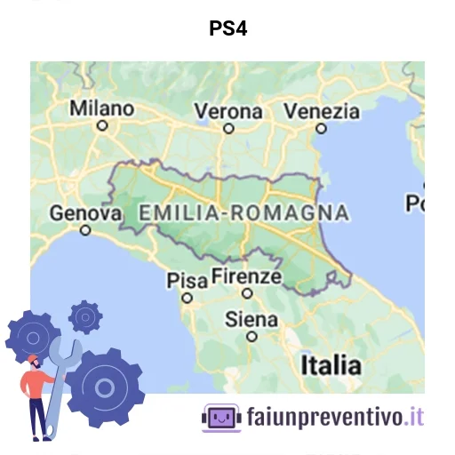 Centri assistenza Sony PS4 in Emilia-Romagna
