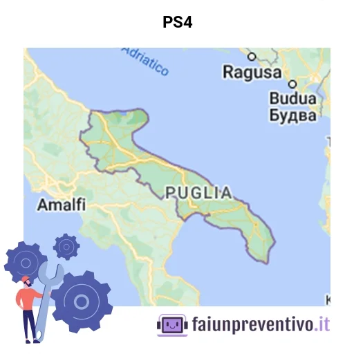 Centri assistenza Sony PS4 in Puglia
