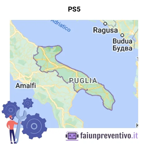 Centri assistenza Sony PS5 in Puglia