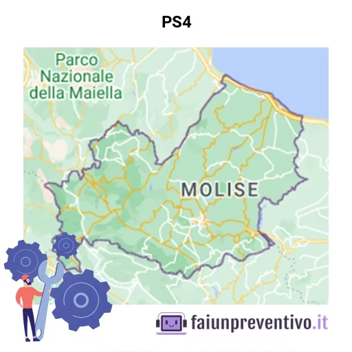 Centri assistenza Sony PS4 in Molise