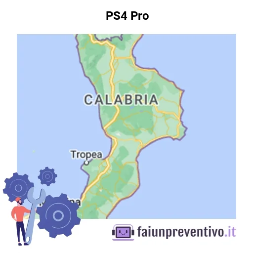 Centri assistenza Sony PS4 Pro in Calabria