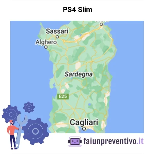 Centri assistenza Sony PS4 Slim in Sardegna