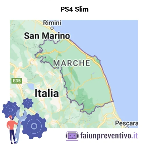 Centri assistenza Sony PS4 Slim in Marche