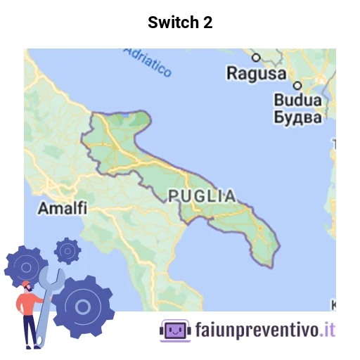 Centri assistenza Nintendo Switch 2 in Puglia