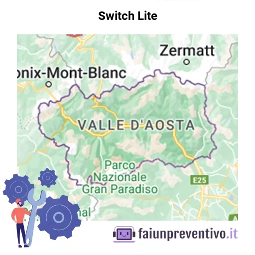 Centri assistenza Nintendo Switch Lite in Valle d’Aosta