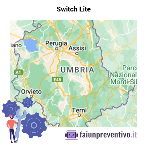 Centri assistenza Nintendo Switch Lite in Umbria