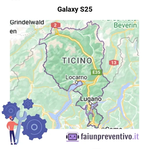 Centri assistenza Samsung Galaxy S25 in Canton Ticino Centri assistenza Samsung Galaxy S25 in Canton Ticino