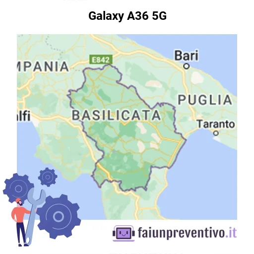 Centri assistenza Samsung Galaxy A36 5G in Basilicata Centri assistenza Samsung Galaxy A36 5G in Basilicata