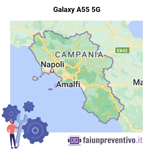 Centri assistenza Samsung Galaxy A55 5G in Campania Centri assistenza Samsung Galaxy A55 5G in Campania