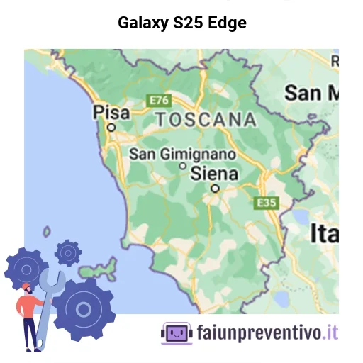 Centri assistenza Samsung Galaxy S25 Edge in Toscana Centri assistenza Samsung Galaxy S25 Edge in Toscana