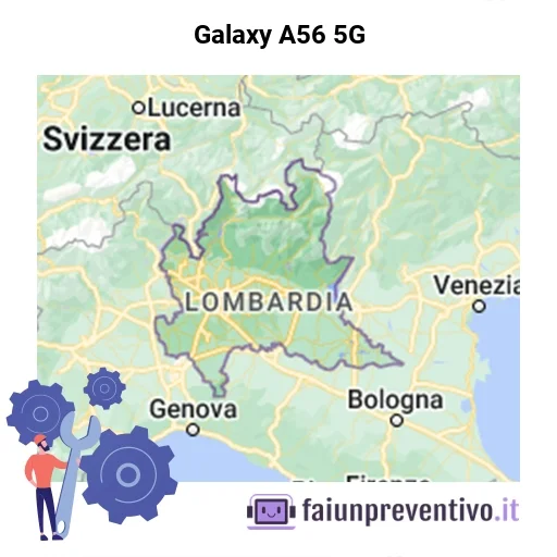 Centri assistenza Samsung Galaxy A56 5G in Lombardia