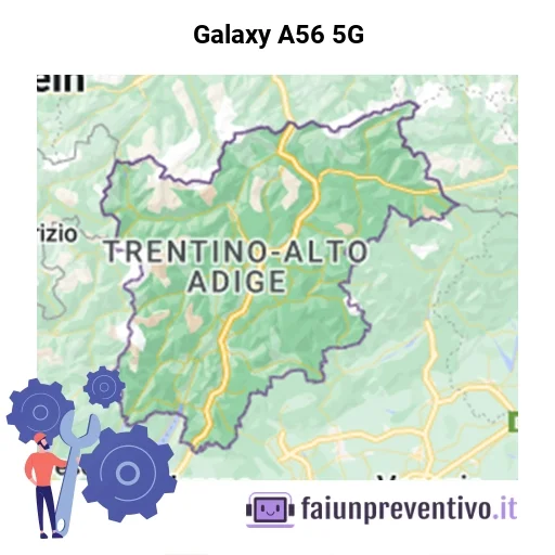 Centri assistenza Samsung Galaxy A56 5G in Trentino-Alto Adige Centri assistenza Samsung Galaxy A56 5G in Trentino-Alto Adige