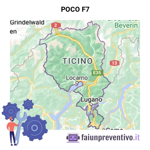 Centri assistenza Xiaomi POCO F7 in Canton Ticino Centri assistenza Xiaomi POCO F7 in Canton Ticino