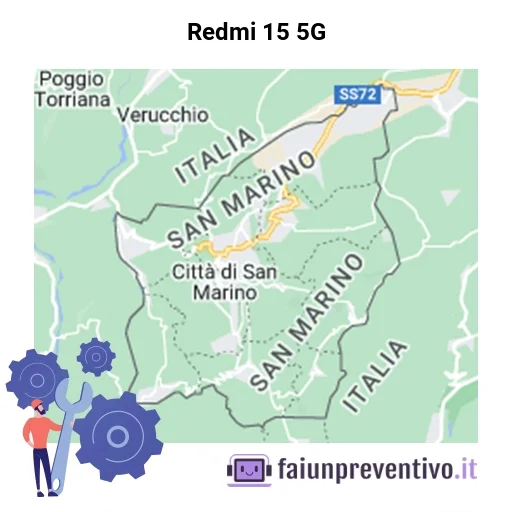 Centri assistenza Xiaomi Redmi 15 5G in Repubblica di San Marino Centri assistenza Xiaomi Redmi 15 5G in Repubblica di San Marino