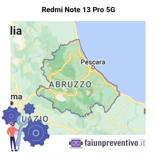 Centri assistenza Xiaomi Redmi Note 13 Pro 5G in Abruzzo