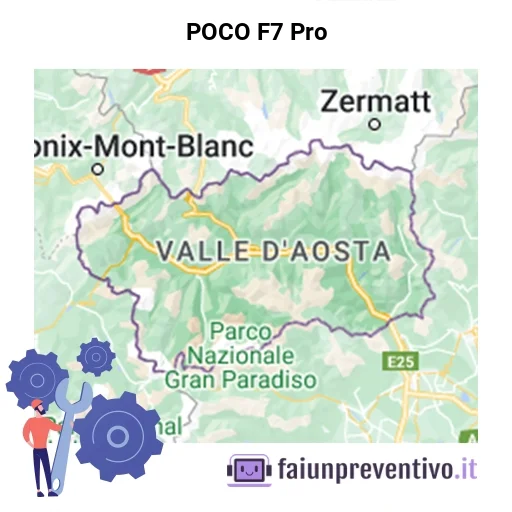 Centri assistenza Xiaomi POCO F7 Pro in Valle d’Aosta Centri assistenza Xiaomi POCO F7 Pro in Valle d’Aosta