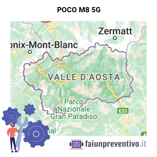 Centri assistenza Xiaomi POCO M8 5G in Valle d’Aosta Centri assistenza Xiaomi POCO M8 5G in Valle d’Aosta