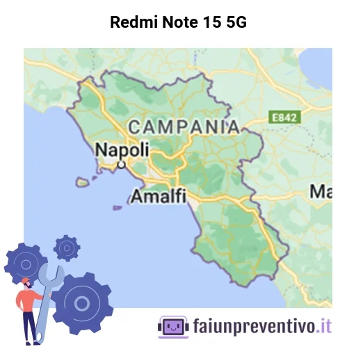 Centri assistenza Xiaomi Redmi Note 15 5G in Campania