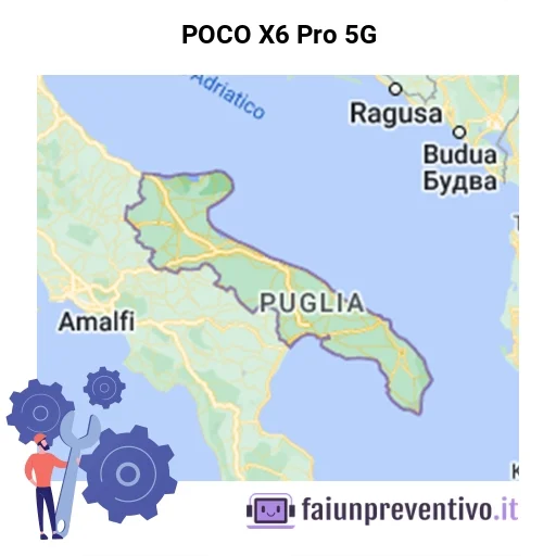 Centri assistenza Xiaomi POCO X6 Pro 5G in Puglia Centri assistenza Xiaomi POCO X6 Pro 5G in Puglia