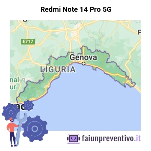 Centri assistenza Xiaomi Redmi Note 14 Pro 5G in Liguria Centri assistenza Xiaomi Redmi Note 14 Pro 5G in Liguria