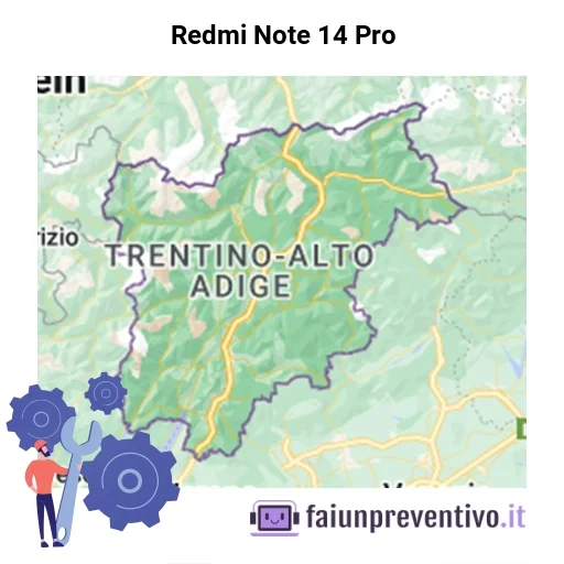 Centri assistenza Xiaomi Redmi Note 14 Pro in Trentino-Alto Adige Centri assistenza Xiaomi Redmi Note 14 Pro in Trentino-Alto Adige