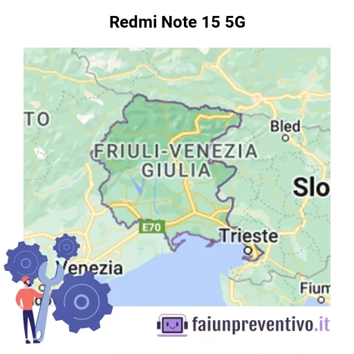 Centri assistenza Xiaomi Redmi Note 15 5G in Friuli-Venezia Giulia Centri assistenza Xiaomi Redmi Note 15 5G in Friuli-Venezia Giulia