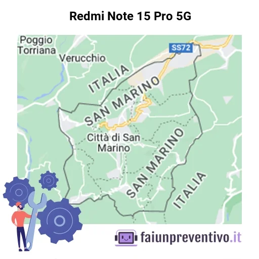 Centri assistenza Xiaomi Redmi Note 15 Pro 5G in Repubblica di San Marino Centri assistenza Xiaomi Redmi Note 15 Pro 5G in Repubblica di San Marino