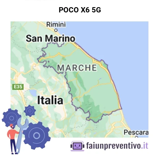 Centri assistenza Xiaomi POCO X6 5G in Marche Centri assistenza Xiaomi POCO X6 5G in Marche