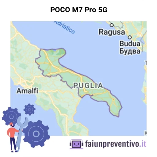 Centri assistenza Xiaomi POCO M7 Pro 5G in Puglia Centri assistenza Xiaomi POCO M7 Pro 5G in Puglia