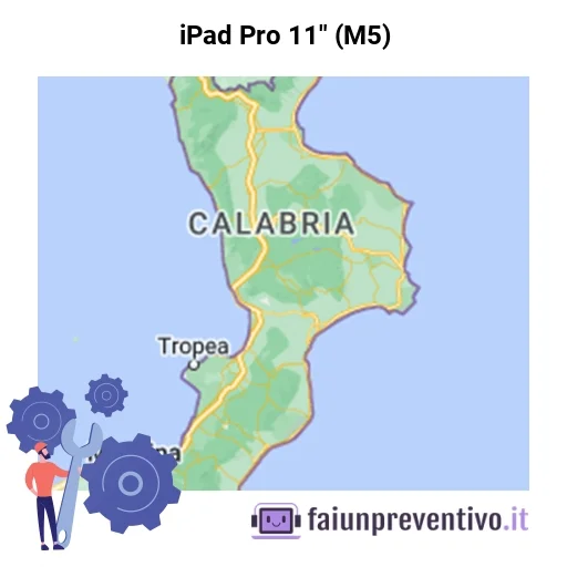 Centri assistenza Apple iPad Pro 11" (M5) in Calabria