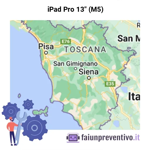 Centri assistenza Apple iPad Pro 13" (M5) in Toscana