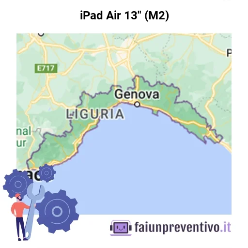 Centri assistenza Apple iPad Air 13" (M2) in Liguria
