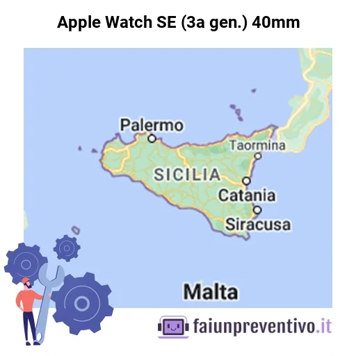 Centri assistenza Apple Apple Watch SE (3a gen.) 40mm in Sicilia