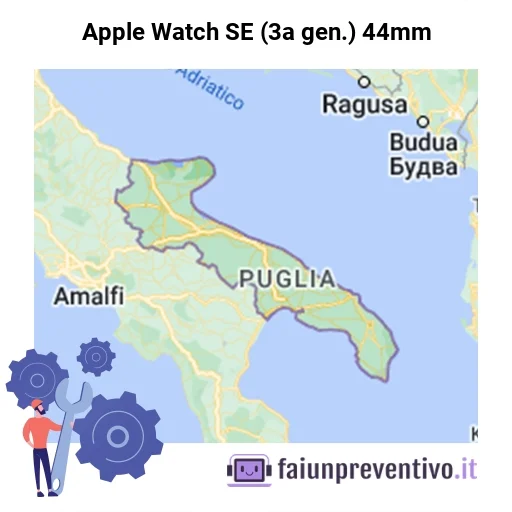 Centri assistenza Apple Apple Watch SE (3a gen.) 44mm in Puglia