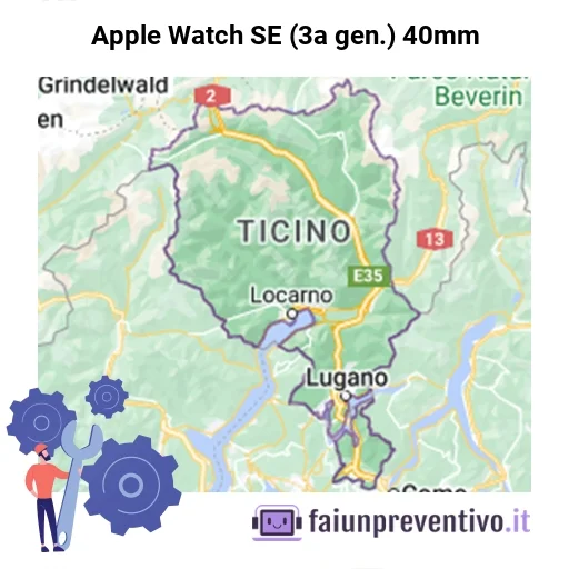 Centri assistenza Apple Apple Watch SE (3a gen.) 40mm in Canton Ticino