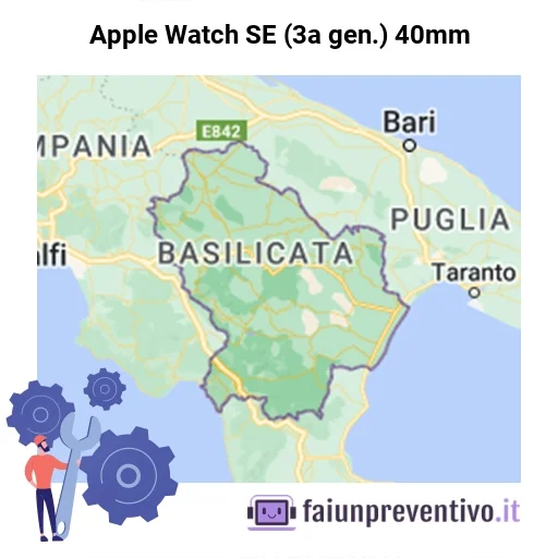Centri assistenza Apple Apple Watch SE (3a gen.) 40mm in Basilicata