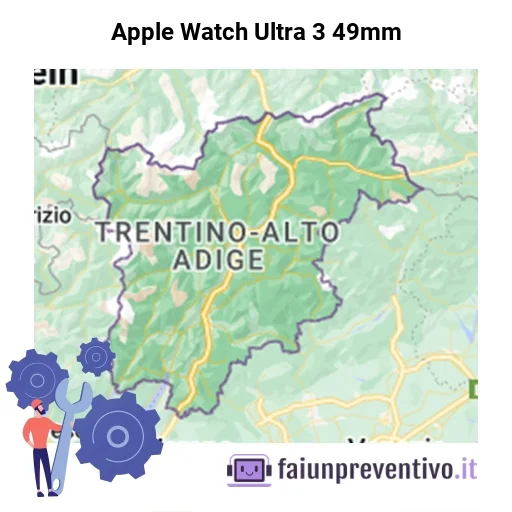 Centri assistenza Apple Apple Watch Ultra 3 49mm in Trentino-Alto Adige