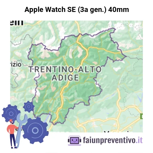 Centri assistenza Apple Apple Watch SE (3a gen.) 40mm in Trentino-Alto Adige