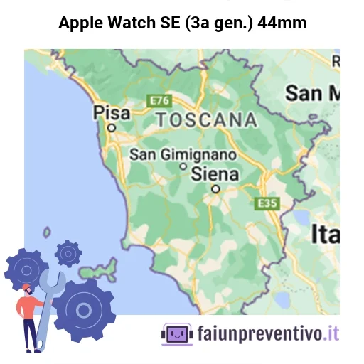 Centri assistenza Apple Apple Watch SE (3a gen.) 44mm in Toscana