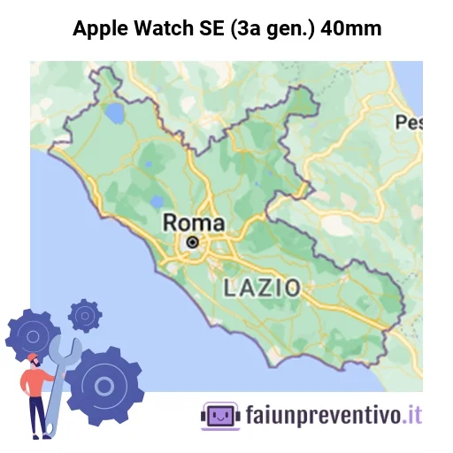 Centri assistenza Apple Apple Watch SE (3a gen.) 40mm in Lazio