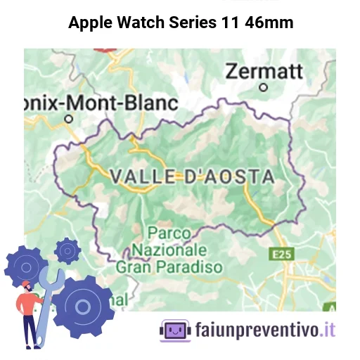 Centri assistenza Apple Apple Watch Series 11 46mm in Valle d’Aosta