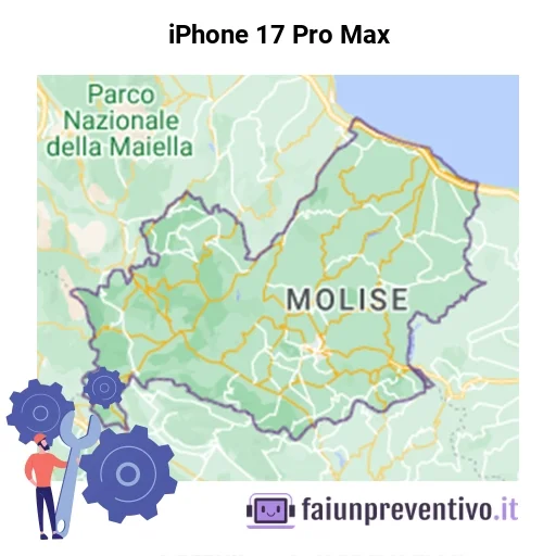 Centri assistenza Apple iPhone 17 Pro Max in Molise Centri assistenza Apple iPhone 17 Pro Max in Molise