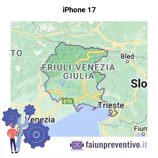 Centri assistenza Apple iPhone 17 in Friuli-Venezia Giulia Centri assistenza Apple iPhone 17 in Friuli-Venezia Giulia